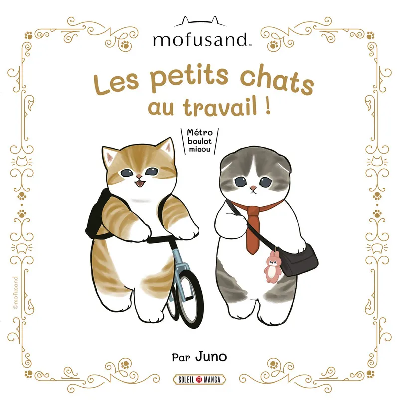 Mofusand Les petits chats au travail
