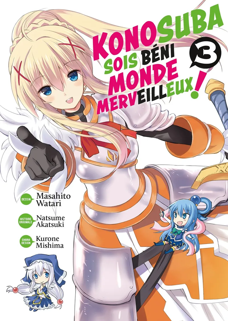 Konosuba : Sois béni monde merveilleux ! T03