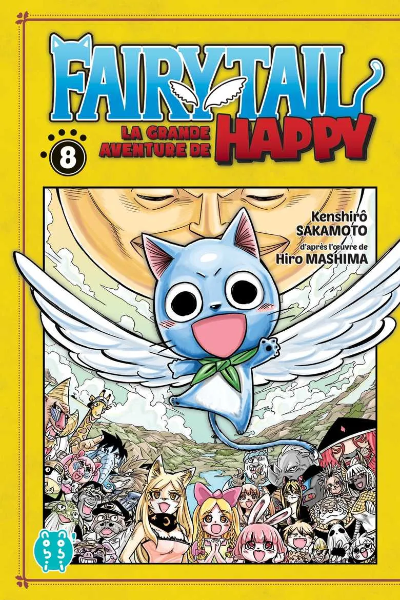 Fairy Tail La grande aventure de Happy T08